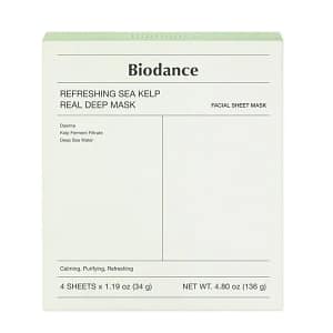 Biodance – Refreshing Sea Kelp Real Deep Mask 1 Box (34g*buc)