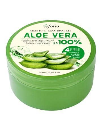 Gel hidratant și calmant cu Aloe Vera 100%, esfolio, 300ml