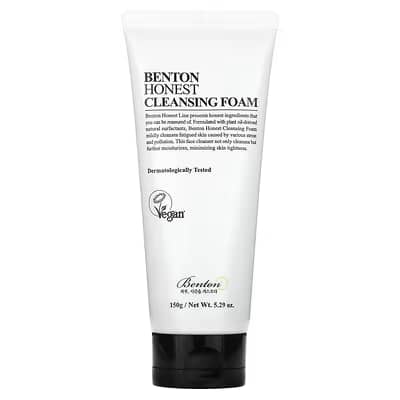 Gel de curățare Honest, Benton, Honest Cleansing Foam, 150g