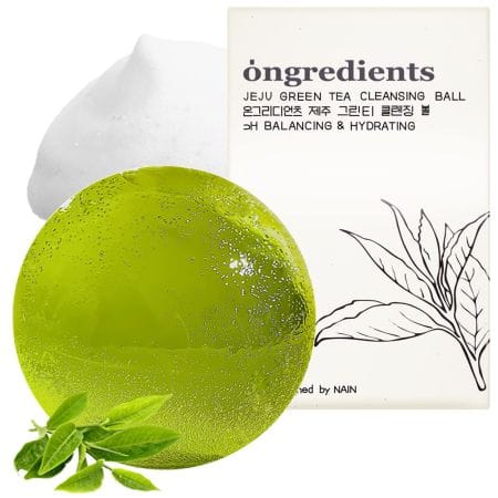 Bilă de curățare cu ceai verde Jeju, Ongredients, 110g
