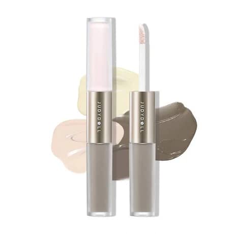 Iluminator si contur fata, Highlighter & Contour Duo, Judydoll, Cold, 4.8g