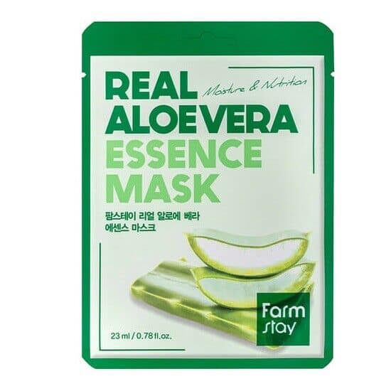 Masca de față cu esență de aloe vera, Farmstay, 23g