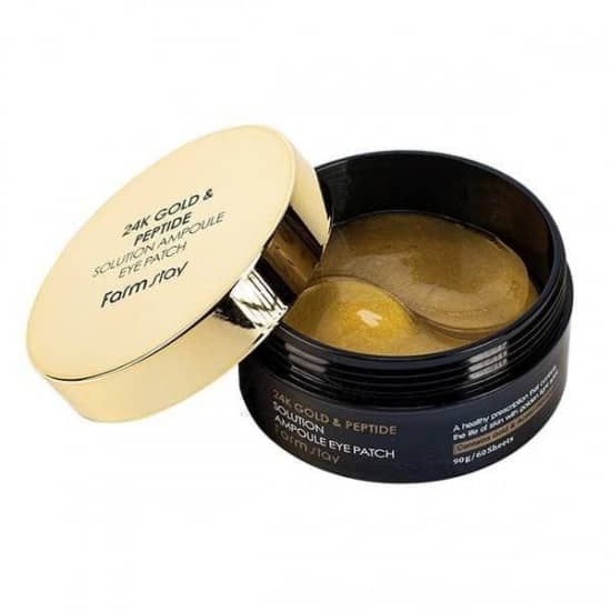 Patchuri pentru ochi cu 24K aur și peptide, farmstay, 60 buc