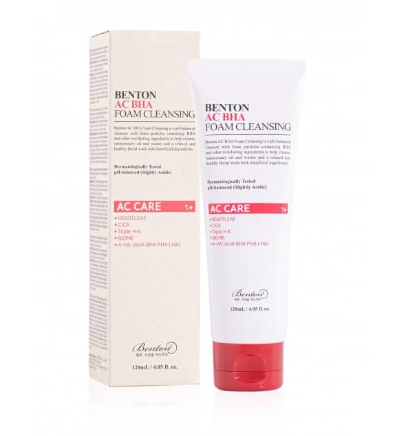 Gel de curățare cu BHA pentru ten cu imperfecțiuni, Benton, 120ml