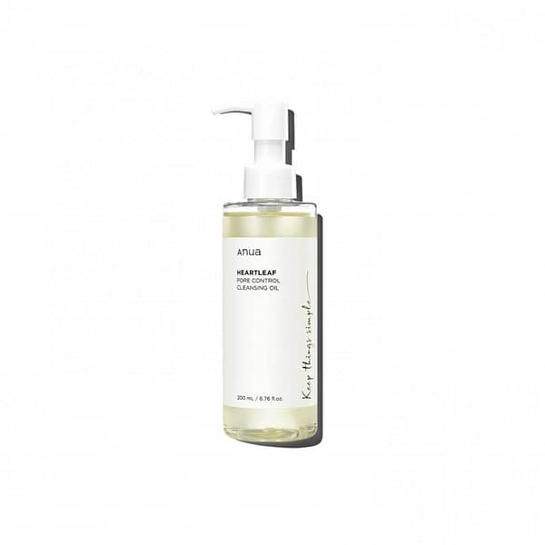 Anua Cleansing Oil - Ulei de curățare pentru controlul porilor Heartleaf, 200ml - Imagine 1