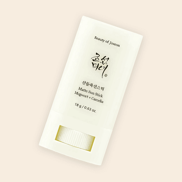 Stick matifiant protecție solară SPF 50+ cu extract de mugwort și camelia, Beauty of Joseon, 18g - Imagine 1