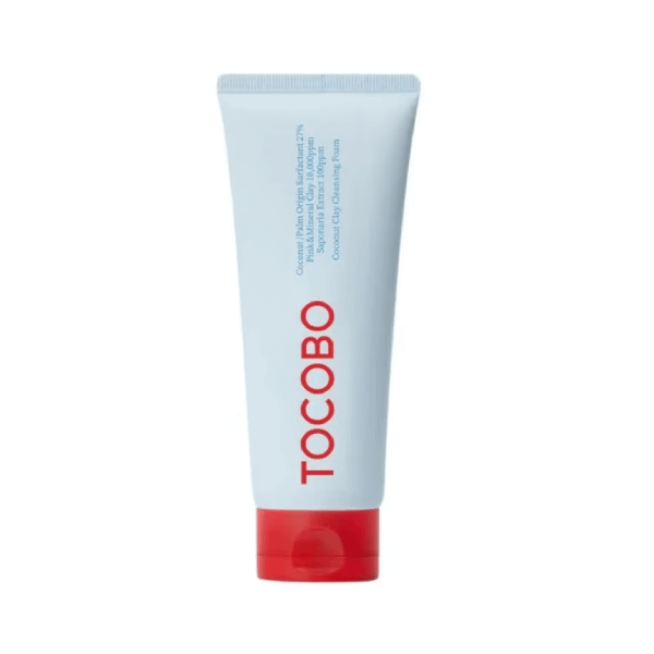 Spumă de curățare cu argilă și cocos, Tocobo, 150ml