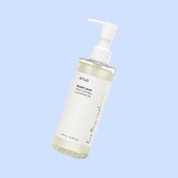 Anua Cleansing Oil - Ulei de curățare pentru controlul porilor Heartleaf, 200ml - Imagine 1