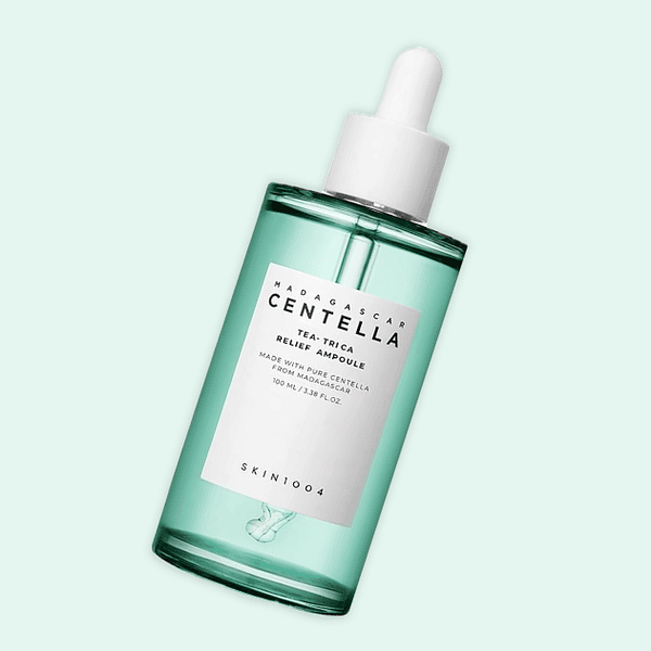Ser de față cu Centella din Madagascar Tea-Trica Relief Ampoule, Skin1004, 100ml - Imagine 1