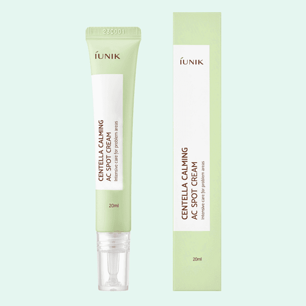 Cremă calmantă cu centella pentru imperfecțiuni, iUNIK, 20ml - Imagine 1