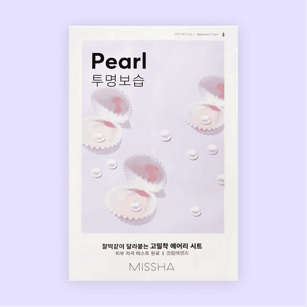 Masca de față Airy Fit cu perle, MISSHA - Imagine 1