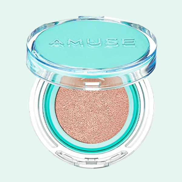 Fond de ten tip cushion vegan cu protecție solară, AMUSE, Meta Fixing, SPF45 PA++, 15g - Imagine 1