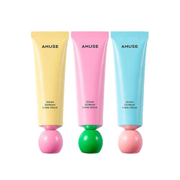 Cremă de mâini vegană, Amuse, Soybean Hand Cream Energy, 50ml - Imagine 1