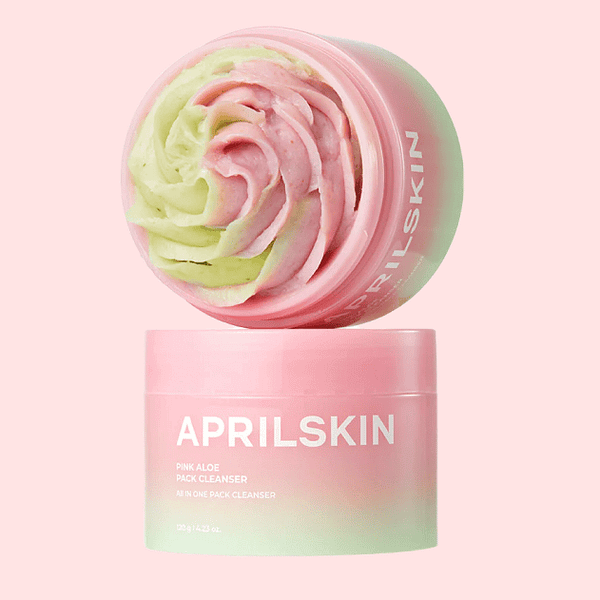 Gel de curățare cu aloe vera roz, Aprilskin, 120g - Imagine 1