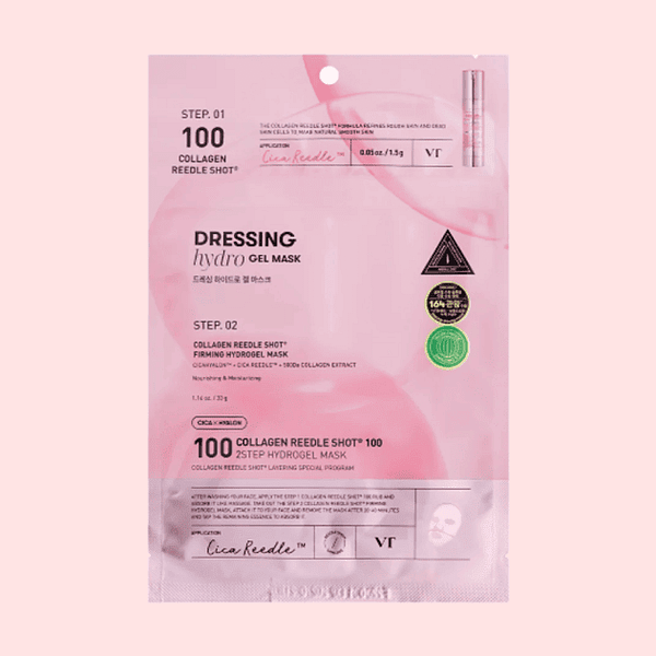 Masca in 2 pași Collagen Reedle Shot 100, VT Cosmetics - Imagine 1