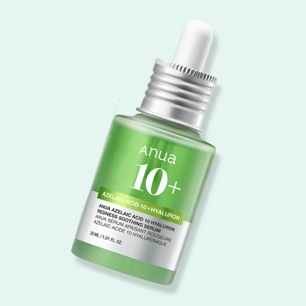 Anua Azelaic Acid 10 - Pentru roșeață cu 10 tipuri de acid hialuronic, 30ml - Imagine 1