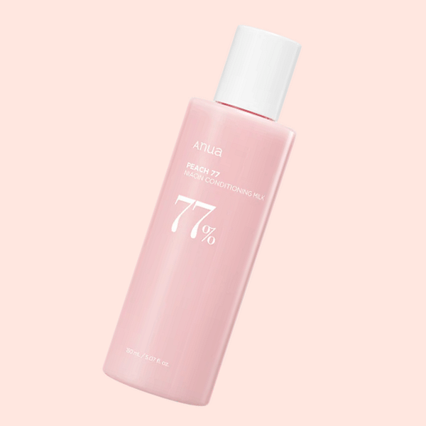 Lapte de față cu niacinamidă și piersică, Anua, Peach 77 Niacin Conditioning Milk, 150ml - Imagine 1