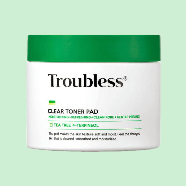 Toner paduri pentru curățare și combaterea imperfecțiunilor Clear, Troubless, 165ml - Imagine 1
