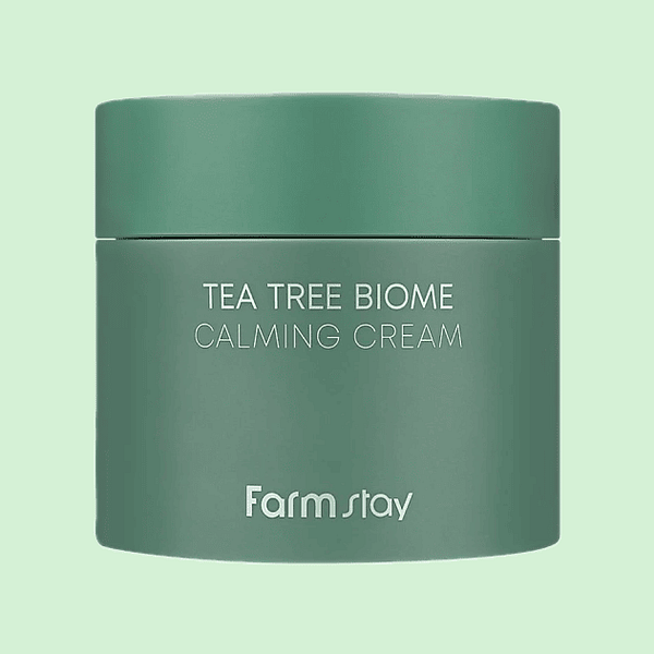 Cremă de față pentru tenul predispus la acnee, cu extract de arbore de ceai, farmstay, 80ml - Imagine 1
