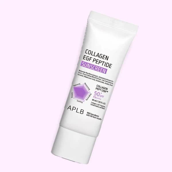 Protectie solara cu colagen si peptide, Collagen EGF Peptide Sunscreen, APLB, 40ml - Imagine 1