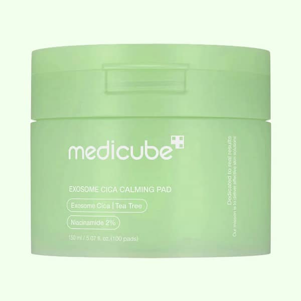 Dischete cu niacinamide, acid hialuronic si exosome cica, Medicube, 100buc - Imagine 1