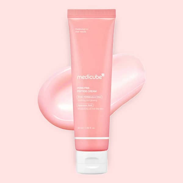 Crema hidratanta pentru stralucire cu PDRN si acid hialuronic roz, Medicube, 50ml - Imagine 1