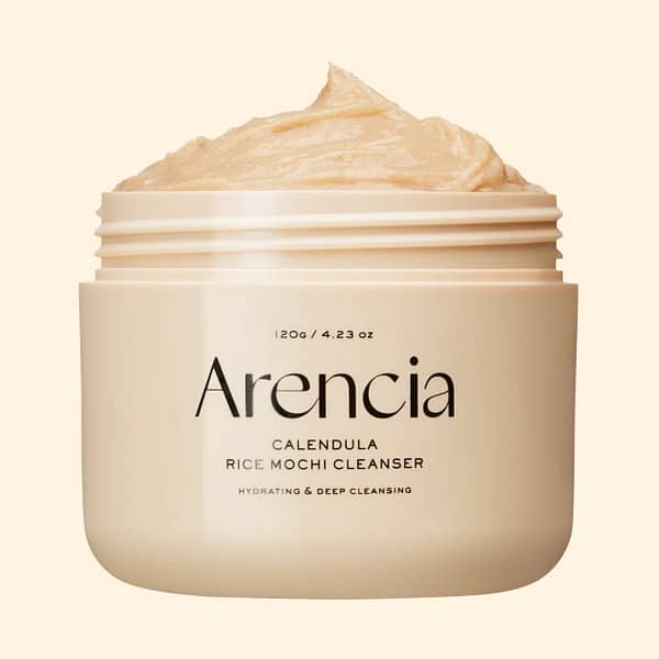 Spuma de curatare faciala cu mochi de orez, Fresh Calendula Mochi Cleanser, Arencia, 120g - Imagine 1