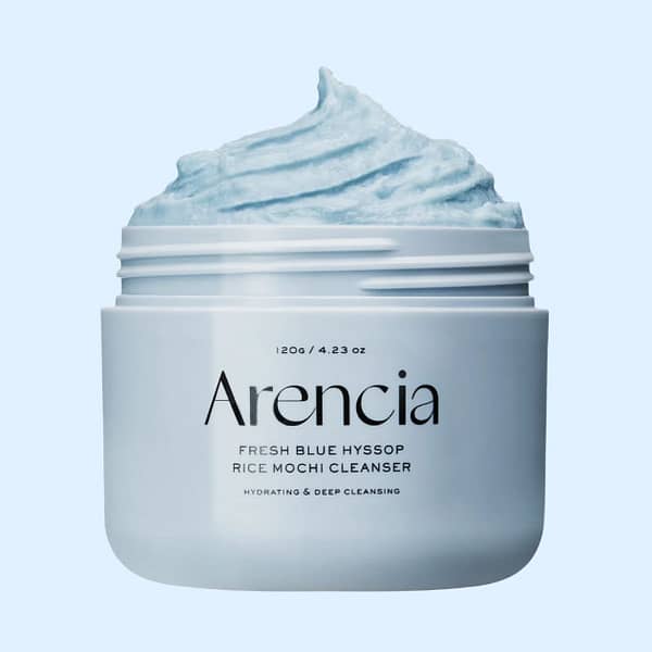 Spuma de curatare faciala cu mochi de orez, Fresh Blue Hyssop Rice Mochi Cleanser, Arencia, 120g - Imagine 1