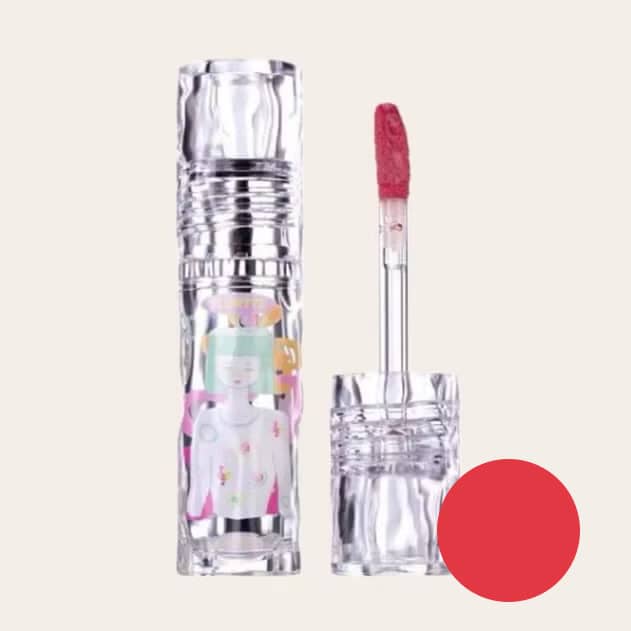 Luciu de buze Limited Edition, FLORTTE, Lip Gloss, 2.6g - #06 Iced Rose