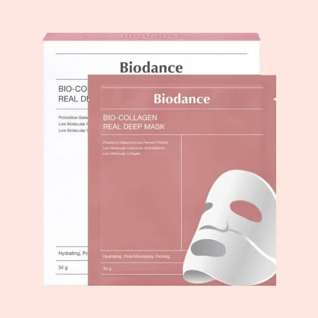 Masca Biodance - Bio-Collagen Real Deep, 34g - set 4 buc