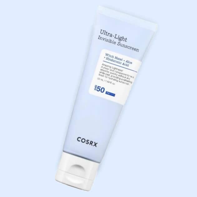 Protectie solara, Ultra Light Invisible Sunscreen SPF50 PA++++, Cosrx, 50ml