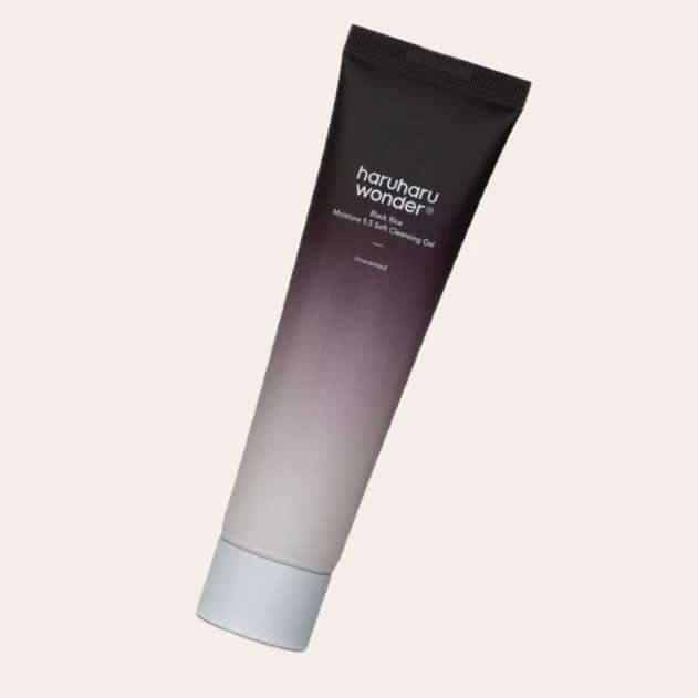 Gel de curatare, Black Rice Moisture 5.5 Soft Cleansing Gel, HaruHaru Wonder, 100ml