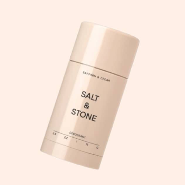 Deodorant natural SALT & STONE cu Saffron & Cedar, 75g