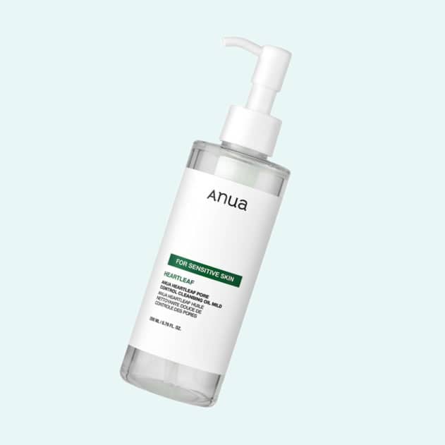 Ulei pentru curatarea tenului, Heartleaf Pore Control Cleansing Oil Mild, Anua, 200ml
