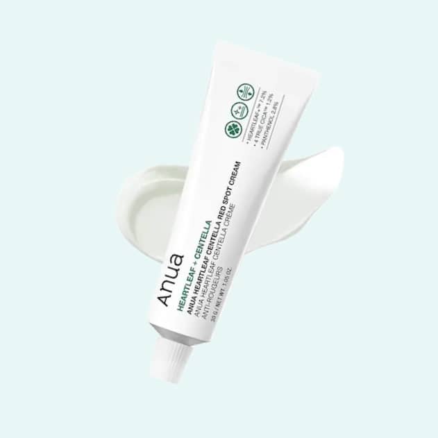 Crema faciala pentru roseata, Centella Red Spot Cream, Anua, 30ml