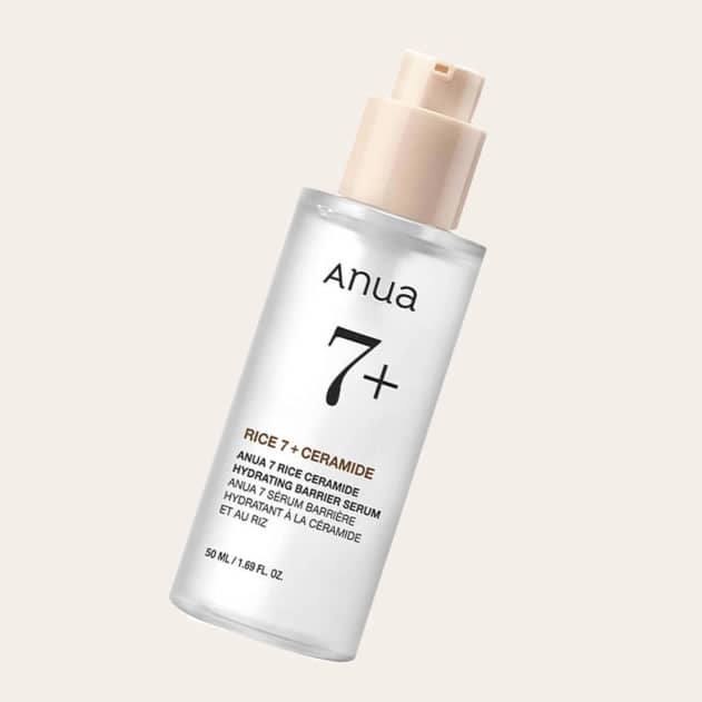 Ser pentru ten, 7 Rice Ceramide Hydrating Barrier, Anua, 50 ml