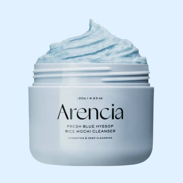 Spuma de curatare faciala cu mochi de orez, Fresh Blue Hyssop Rice Mochi Cleanser, Arencia, 120g