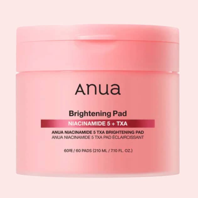 Paduri faciale, Brightening Niacinamide 5 + TXA 210ml, Anua, 60 buc