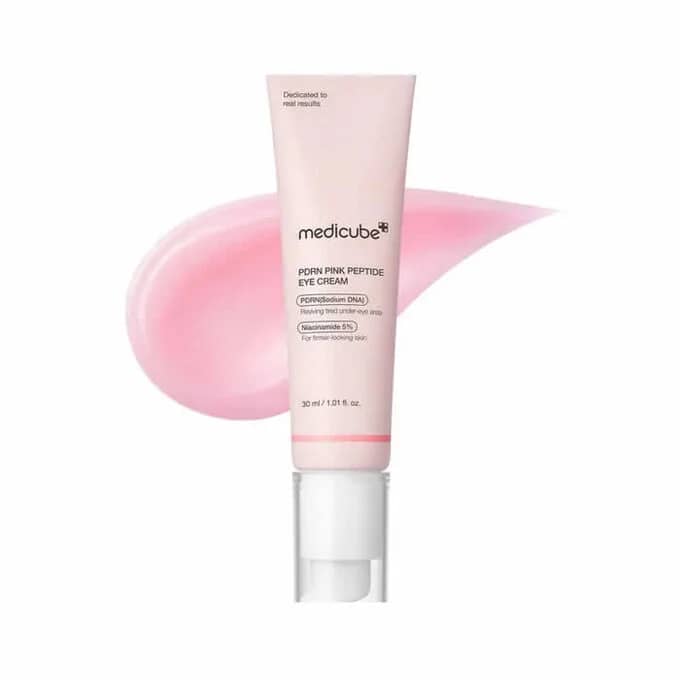 Crema de ochi antirid cu peptide roz PDRN, Medicube PDRN, 30 ml
