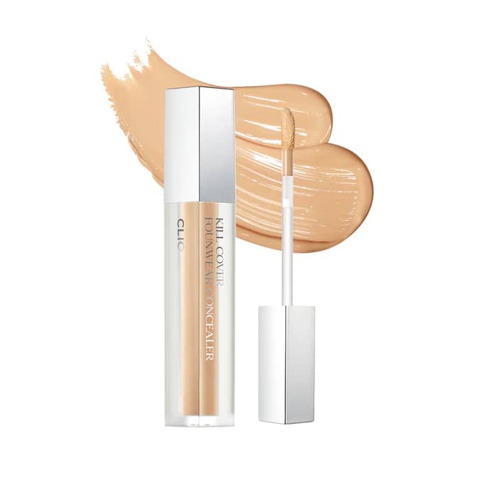 Corector cu acoperire completă, CLIO, Kill Cover Founwear Concealer, 6g - Ginger
