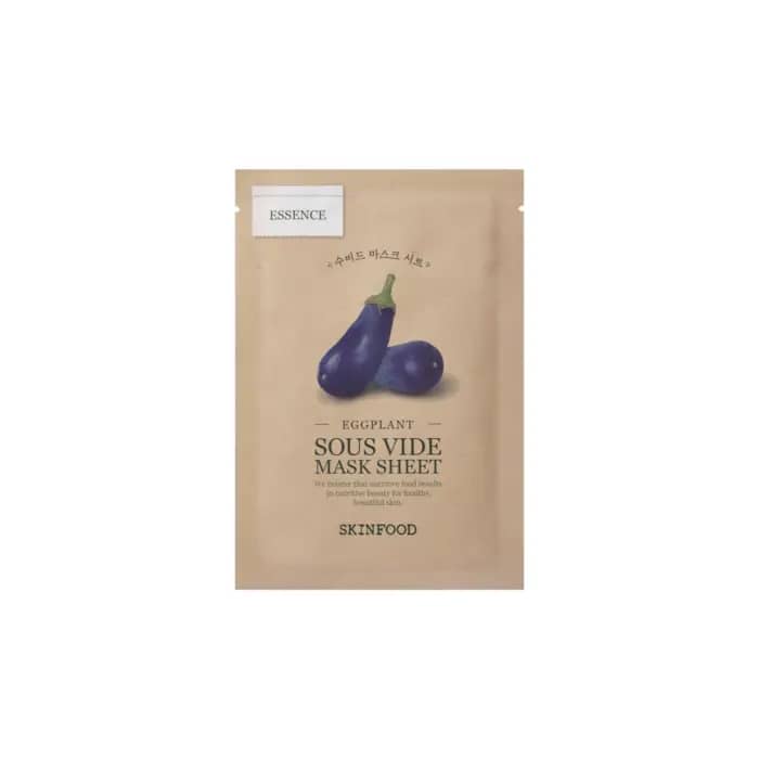 Masca de față Sous Vide cu extract de vânătă, SKINFOOD, 23g