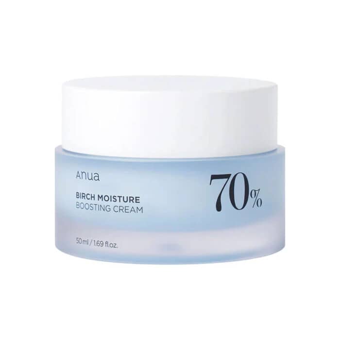 Crema hidratantă cu 70% suc de mesteacăn, Anua, 50ml