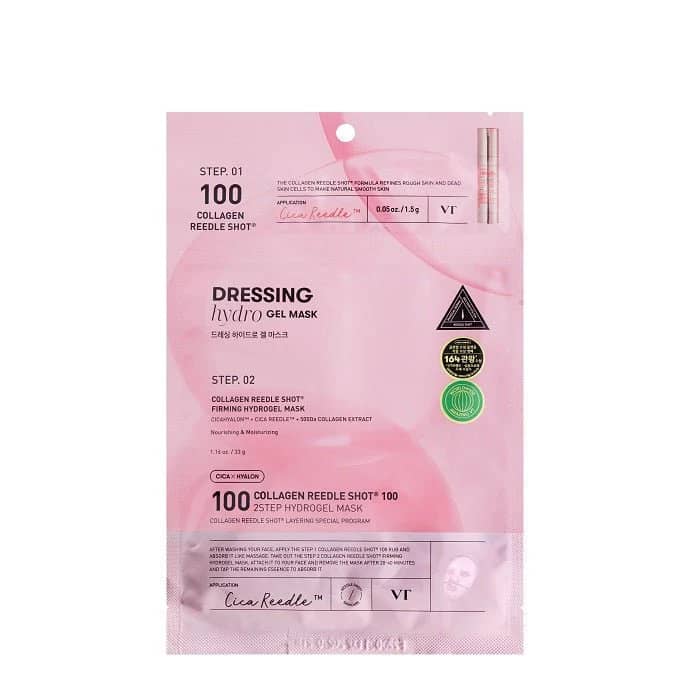 Masca in 2 pași Collagen Reedle Shot 100, VT Cosmetics