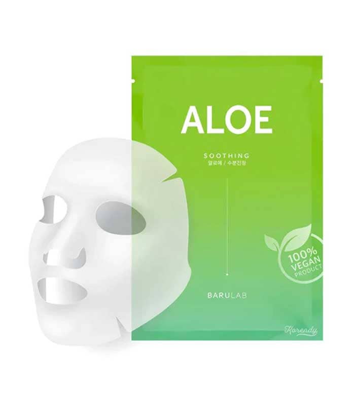 Masca vegană cu Aloe, Barulab
