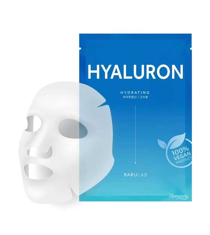 Masca vegană cu acid hialuronic, Barulab