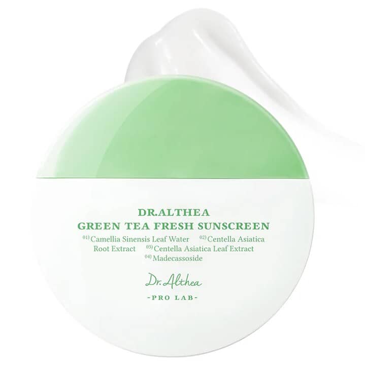 Crema de protectie solara, Green Tea Fresh 45ml, Dr. Althea, SPF50+ PA++++, 45ml