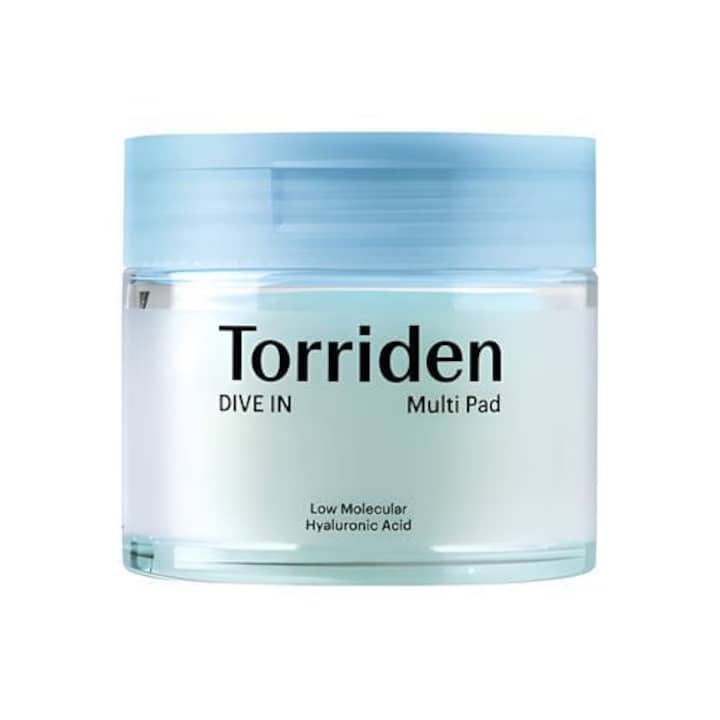 Dischete pentru curatare cu acid hialuronic, Torriden, 80 buc