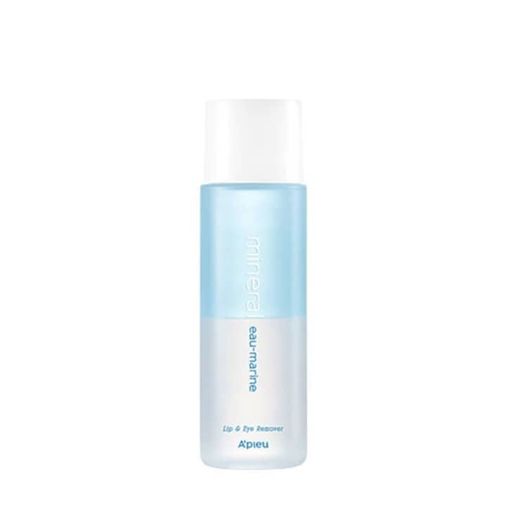 Demachiant mineral pentru buze și ochi, A\'PIEU, Eau-marine, 100ml