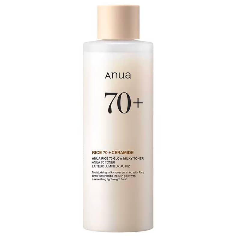 Toner facial, Rice 70 Glow Milky Toner Mini, Anua, 40ml