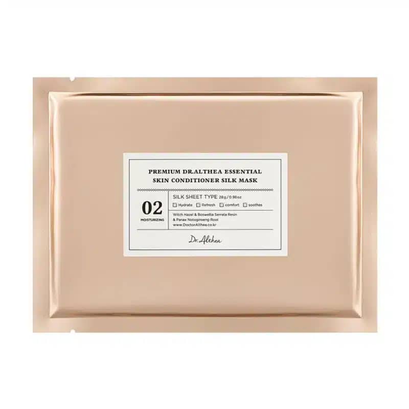 Masca din țesătură pentru față Essential Skin Conditioner Silk, Dr.Althea